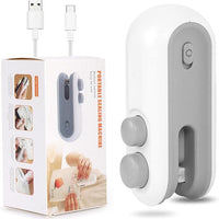 Portable Mini Sealing Machine 2 in 1 USB Rechargeable Magnetic Heat Sealing and Cutting Bag Seale